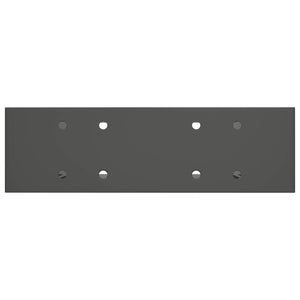 Βοήθεια Στοίβας Ξύλου 2 pcs Ανθρακί 34 x 10 x 15 εκ Ατσάλι - Pakobazaar