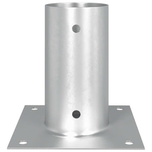 Κυκλικό Υποβρύχιο Στήριγμα 4 pcs Ασημί 15 x 15 x 15 cm Μέταλλο - Pakobazaar