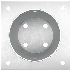 Κυκλικό Υποβρύχιο Στήριγμα 12 pcs Ασημί 15 x 15 x 15 cm Μέταλλο - Pakobazaar