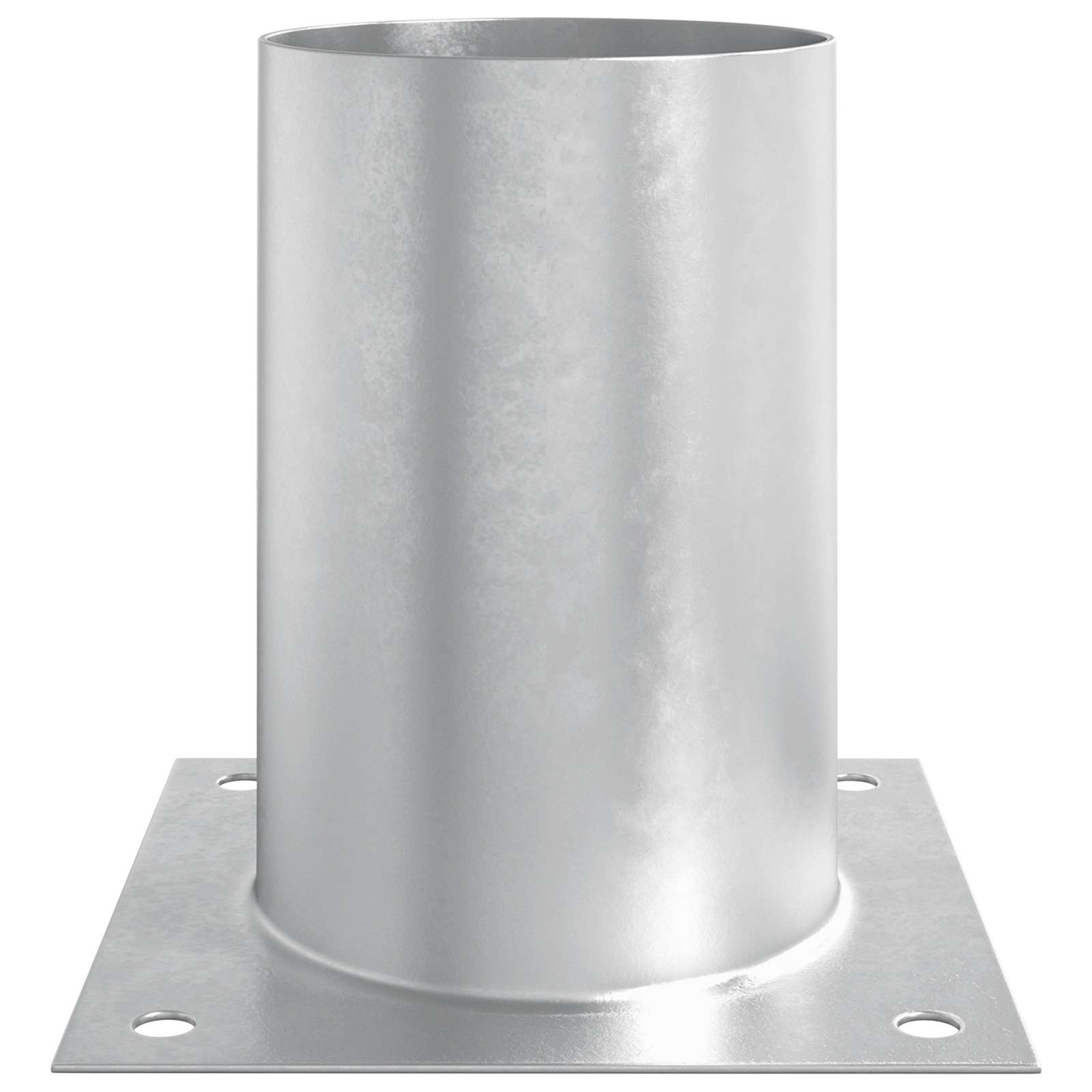 Κυκλικό Υποβρύχιο Στήριγμα 4 pcs Ασημί 15 x 15 x 15 cm Μέταλλο - Pakobazaar