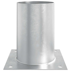Κυκλικό Υποβρύχιο Στήριγμα 4 pcs Ασημί 15 x 15 x 15 cm Μέταλλο - Pakobazaar