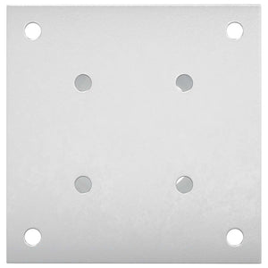 Κυκλικό Υποβρύχιο Στήριγμα 4 pcs Ασημί 15 x 15 x 15 cm Μέταλλο - Pakobazaar