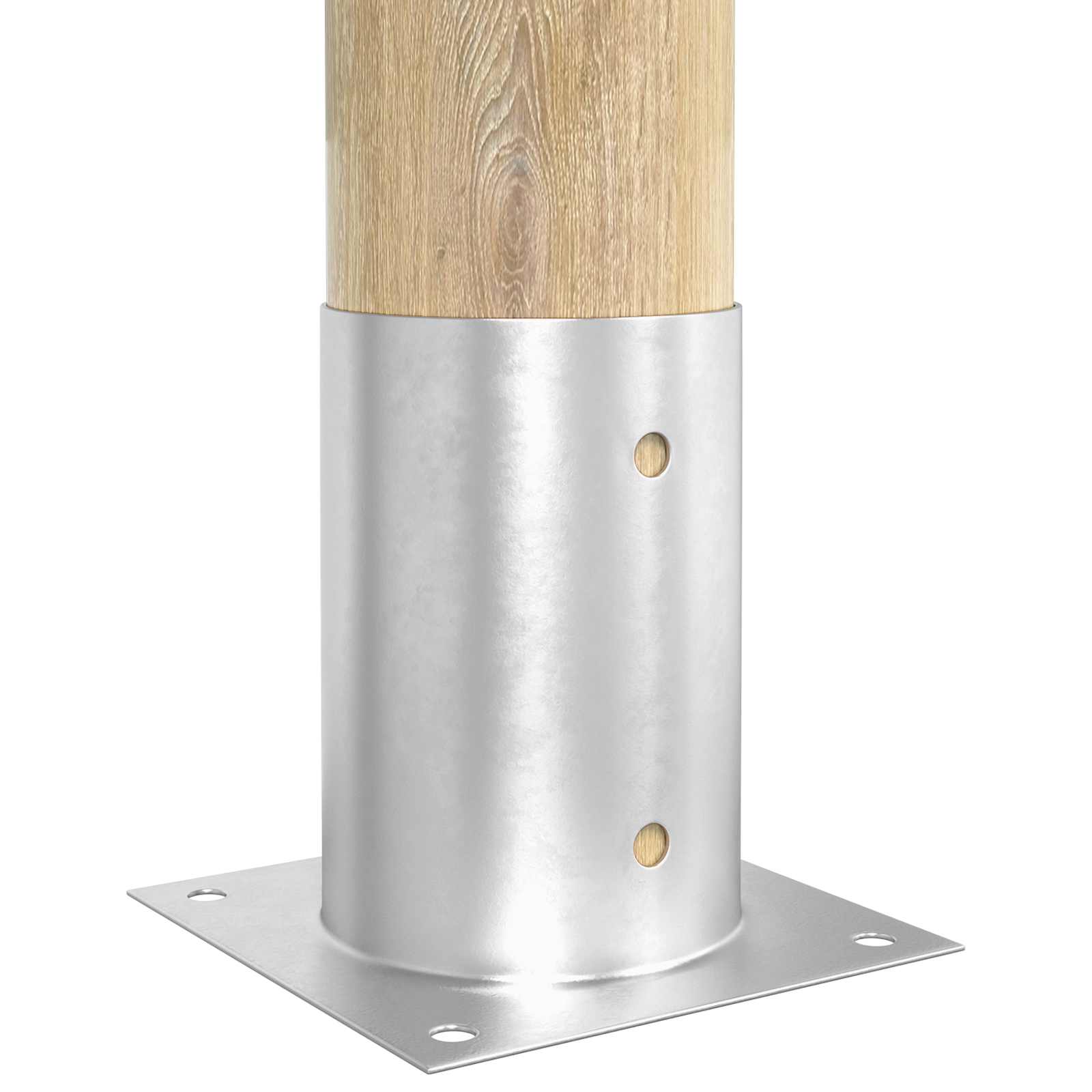 Κυκλικό Υποβρύχιο Στήριγμα 12 pcs Ασημί 15 x 15 x 15 cm Μέταλλο - Pakobazaar