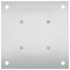 Κυκλικό Υποβρύχιο Στήριγμα 4 pcs Ασημί 18 x 18 x 15 εκ Μέταλλο - Pakobazaar