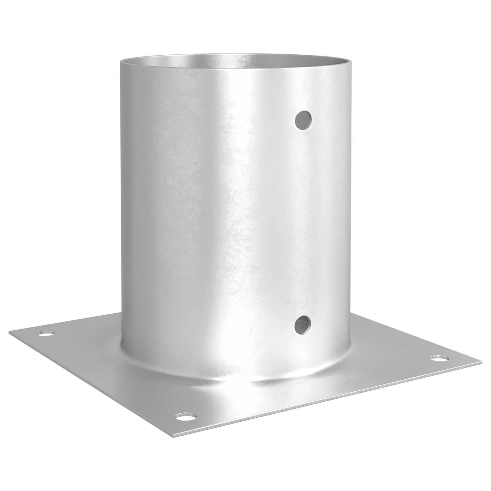 Κυκλικό Υποβρύχιο Στήριγμα 12 pcs Ασημί 18 x 18 x 15 εκ Μέταλλο - Pakobazaar