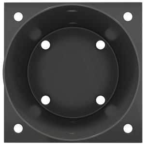 Κυκλικό Υποβρύχιο Στήριγμα 4 pcs Ανθρακί 15 x 15 x 15 cm - Pakobazaar