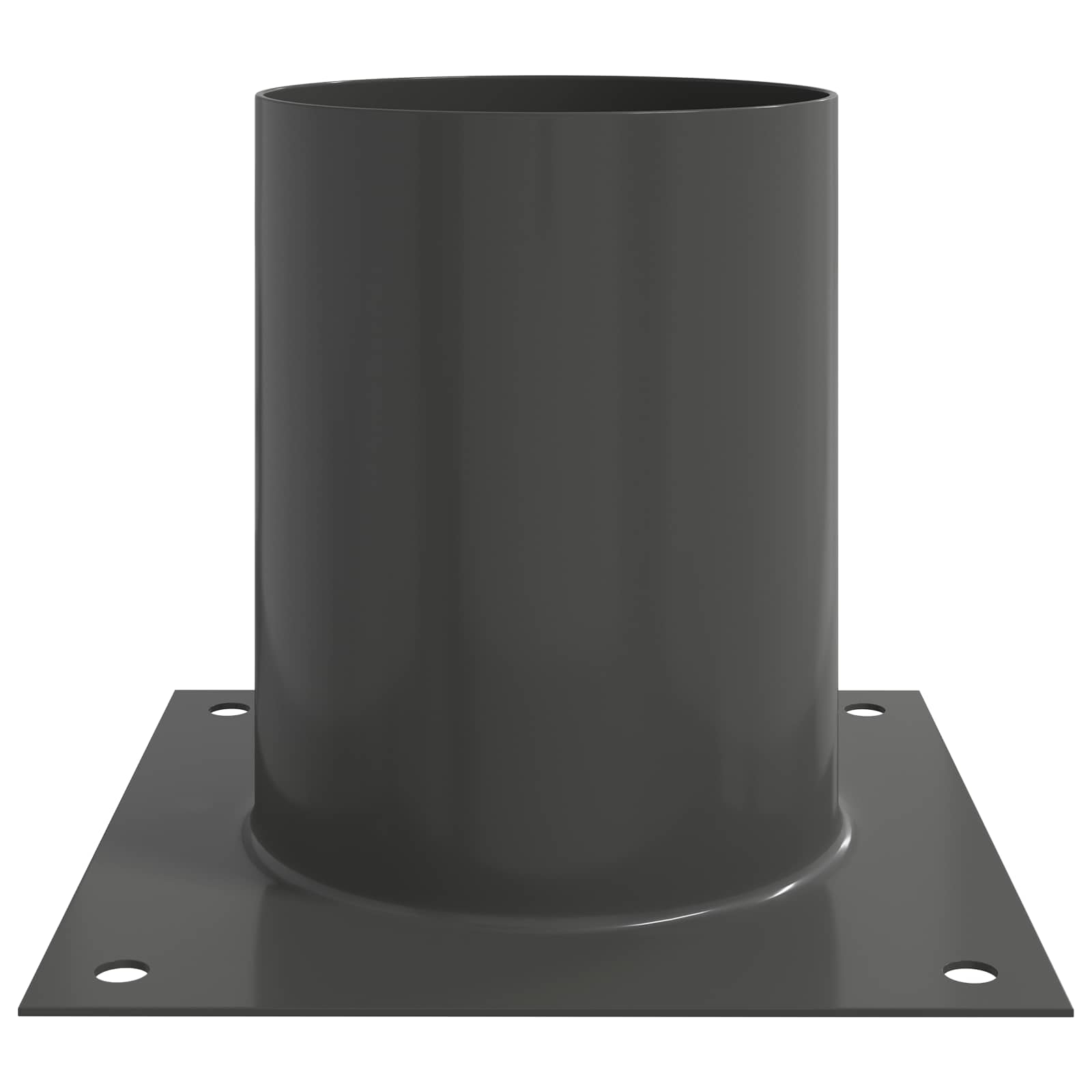 Κυκλικό Υποβρύχιο Στήριγμα 4 pcs Ανθρακί 18 x 18 x 15 εκ - Pakobazaar