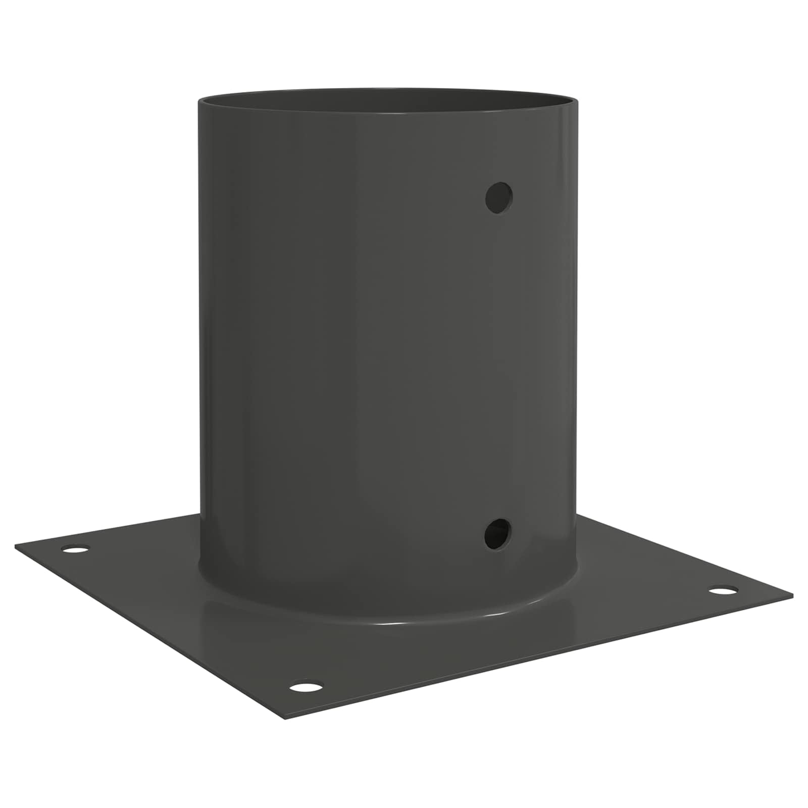 Κυκλικό Υποβρύχιο Στήριγμα 12 pcs Ανθρακί 18 x 18 x 15 εκ - Pakobazaar