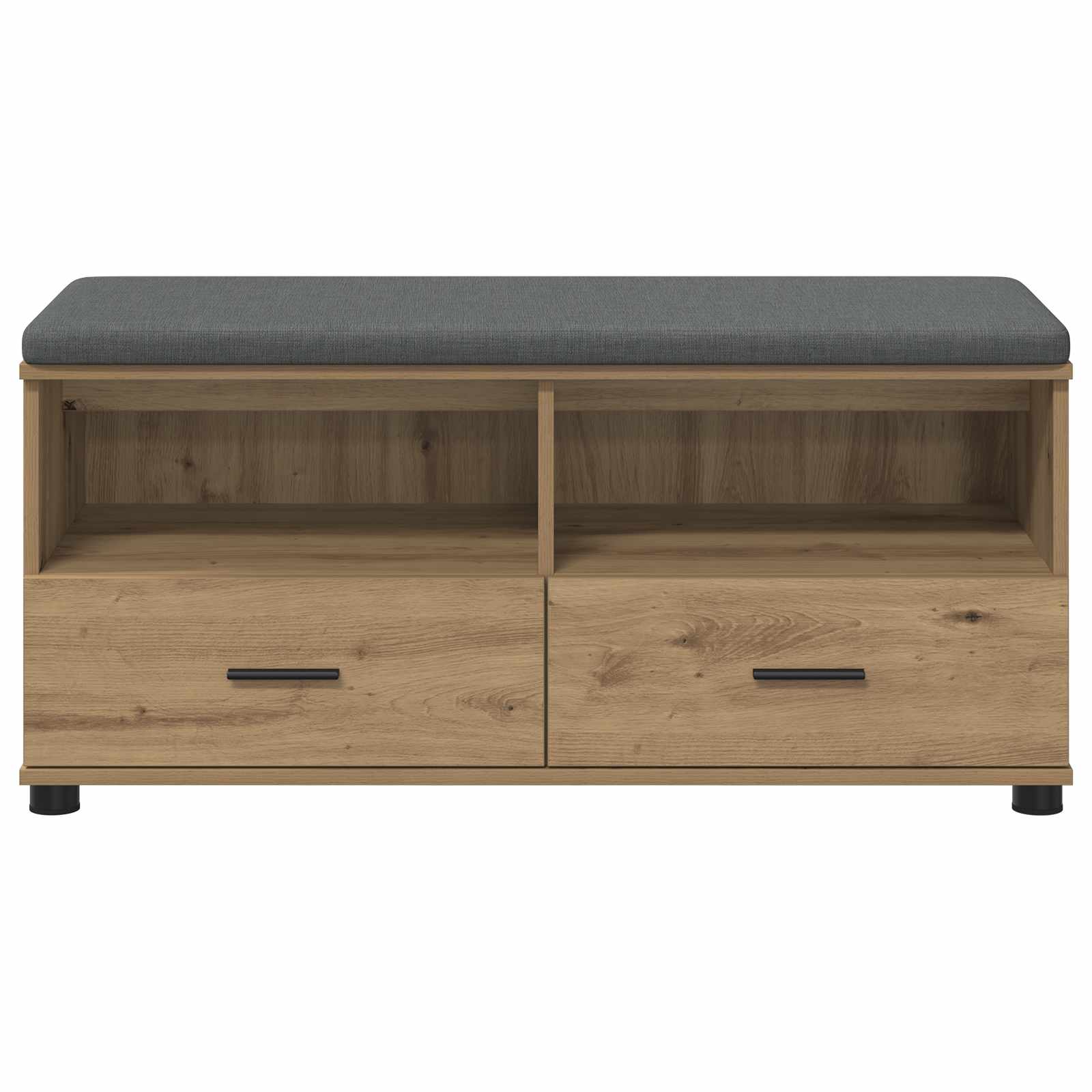 Πάγκος Παπουτσιών με Μαξιλάρι Artisan Δρυς 100 x 38 x 46 εκ - Pakobazaar