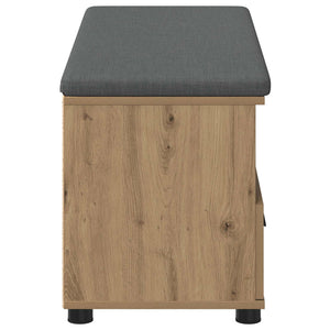 Πάγκος Παπουτσιών με Μαξιλάρι Artisan Δρυς 100 x 38 x 46 εκ - Pakobazaar