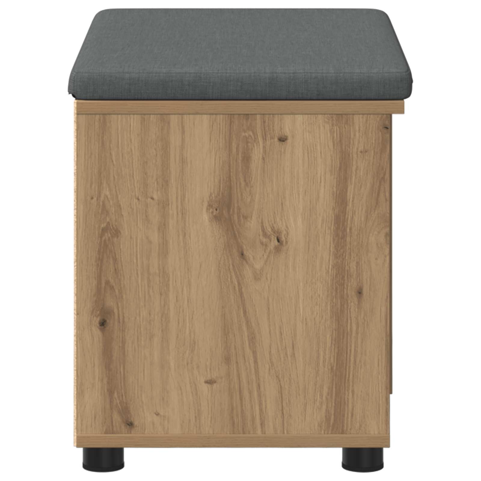 Πάγκος Παπουτσιών με Μαξιλάρι Artisan Δρυς 60 x 38 x 46 εκ - Pakobazaar