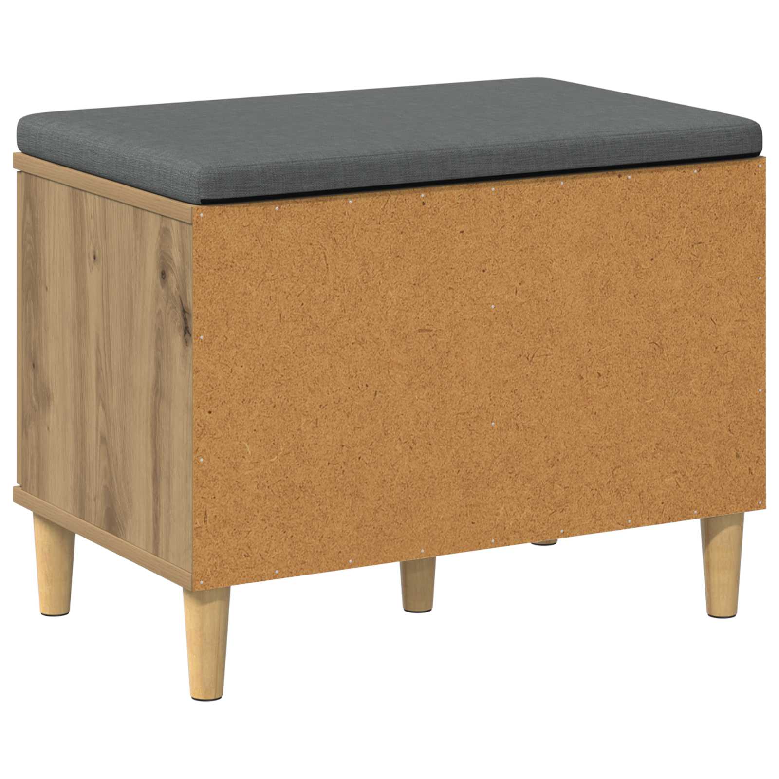 Πάγκος Παπουτσιών με Μαξιλάρι Artisan Δρυς 60 x 38 x 46 εκ - Pakobazaar