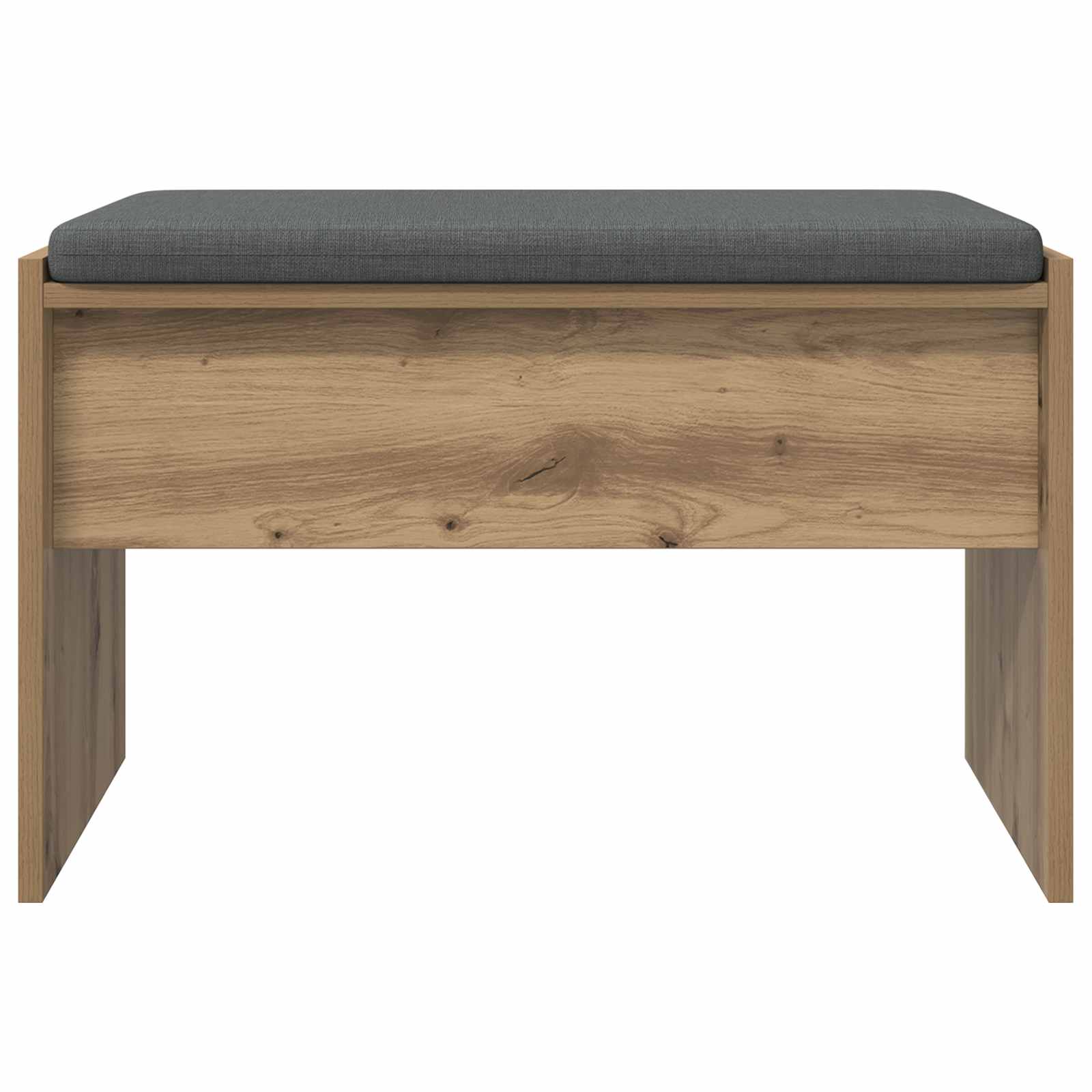 Πάγκος Παπουτσιών με Μαξιλάρι Artisan Δρυς 63 x 38 x 40 εκ