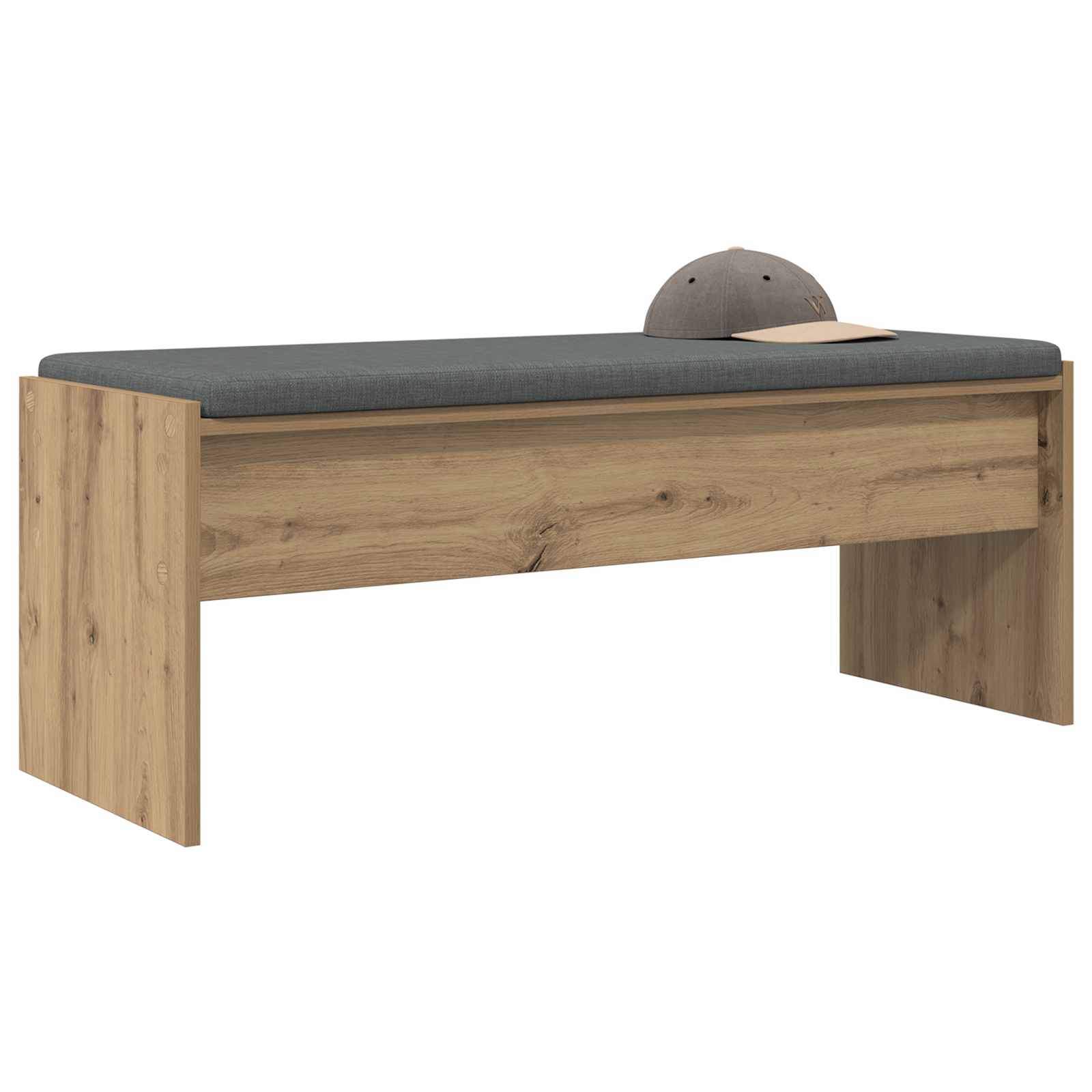 Πάγκος Παπουτσιών με Μαξιλάρι Artisan Δρυς 103 x 38 x 40 εκ - Pakobazaar