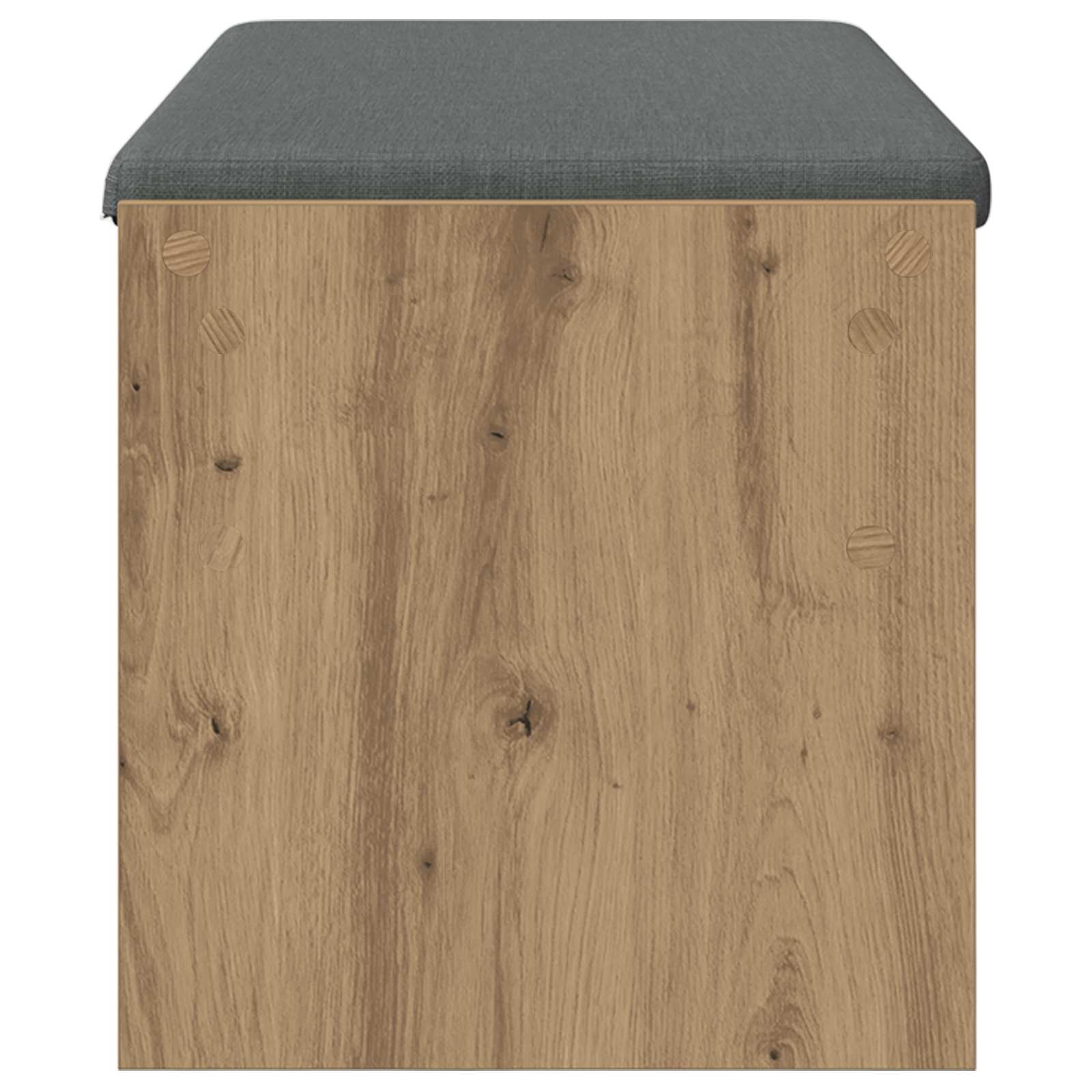 Πάγκος Παπουτσιών με Μαξιλάρι Artisan Δρυς 103 x 38 x 40 εκ - Pakobazaar