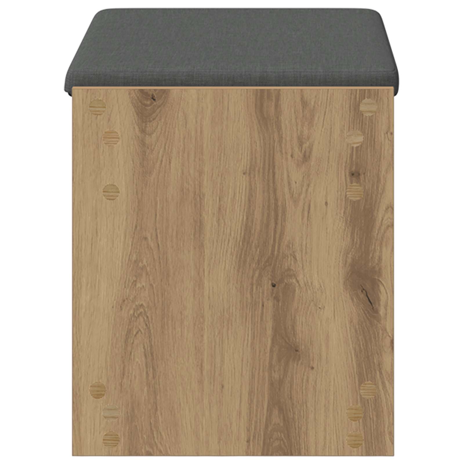 Πάγκος Παπουτσιών με Μαξιλάρι Artisan Δρυς 63 x 38 x 45 εκ - Pakobazaar