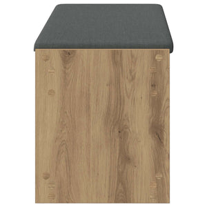 Πάγκος Παπουτσιών με Μαξιλάρι Artisan Δρυς 103 x 38 x 45 εκ - Pakobazaar