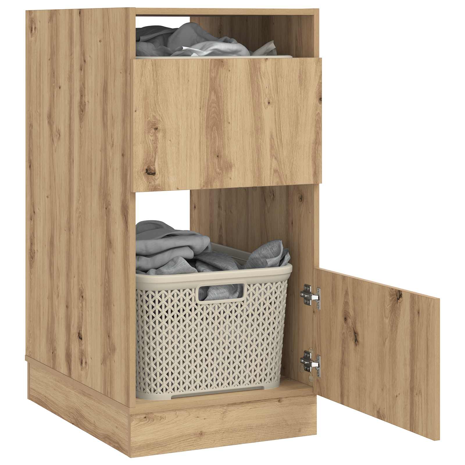 Ντουλάπα Πλυσταριού με αποθήκευση Artisan Oak 50 x 68 x 102 εκ