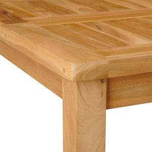 Τραπέζι μπαρ Φυσικό 110 x 60 x 105 cm Στερεό Τίκ - Pakobazaar