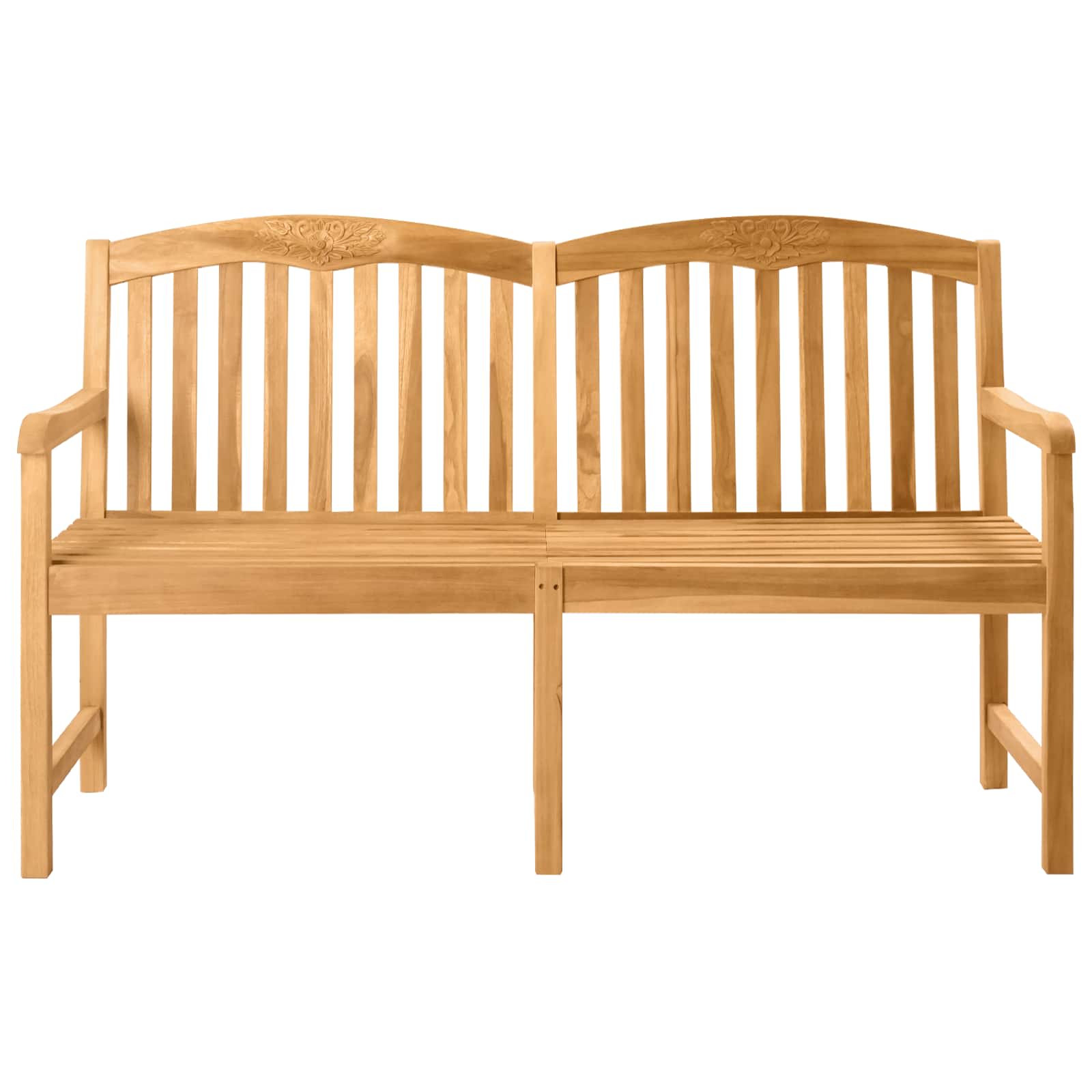 Χειροποίητη Ροζ Παγκάκι Φυσικό 179,5 x 61 x 90 εκ - Pakobazaar
