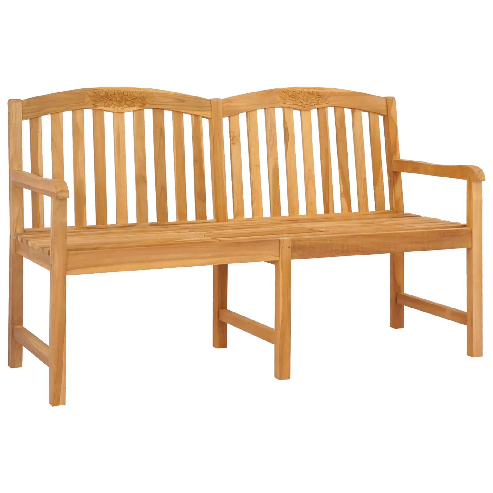 Χειροποίητη Ροζ Παγκάκι Φυσικό 150,5 x 60 x 95 εκ - Pakobazaar