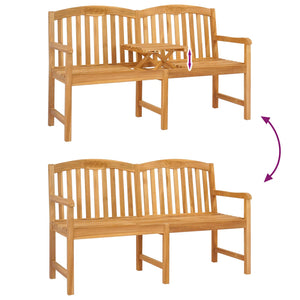 Χειροποίητη Ροζ Παγκάκι Φυσικό 150,5 x 60 x 95 εκ - Pakobazaar