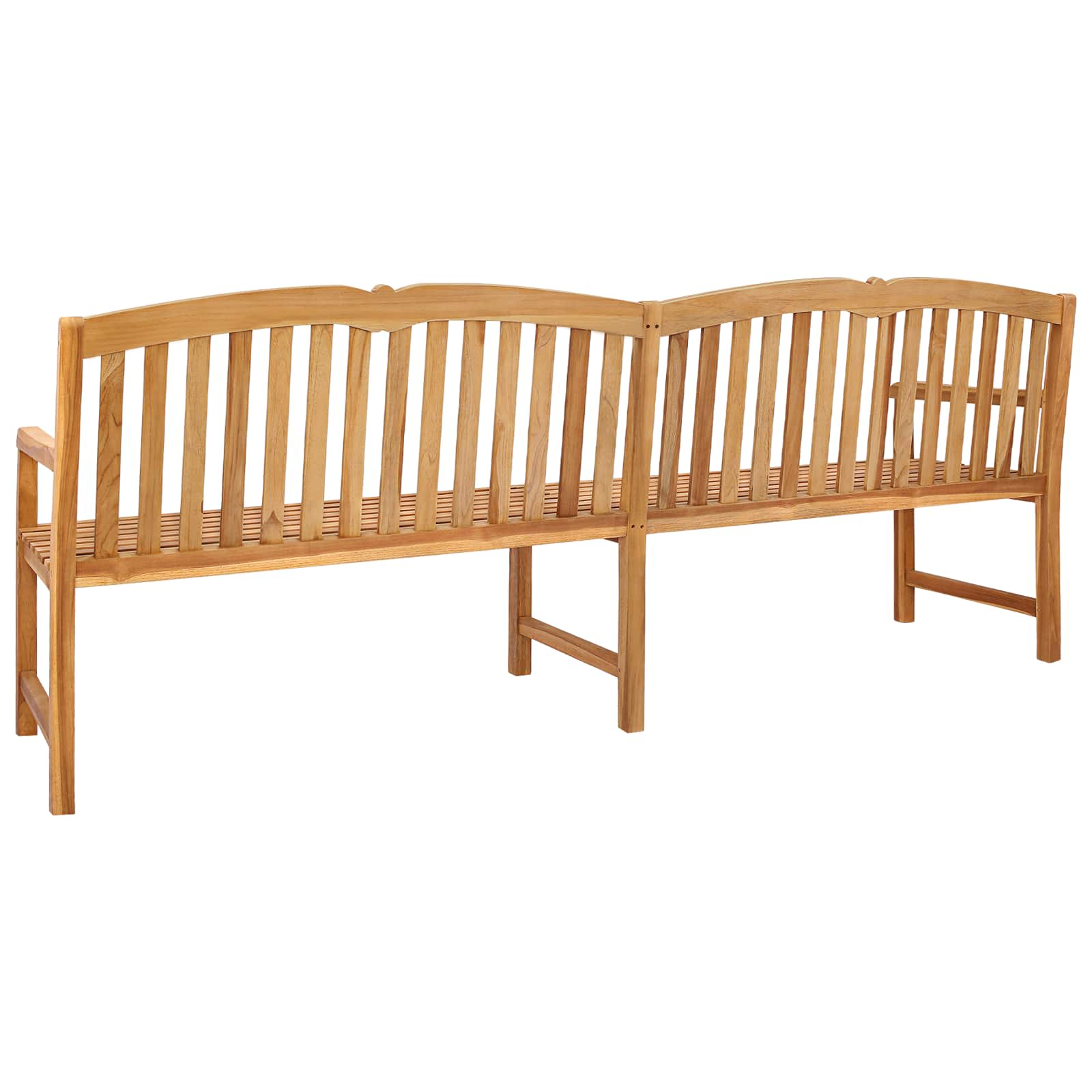 Χειροποίητη Ροζ Παγκάκι Φυσικό 228 x 61 x 94,5 εκ - Pakobazaar