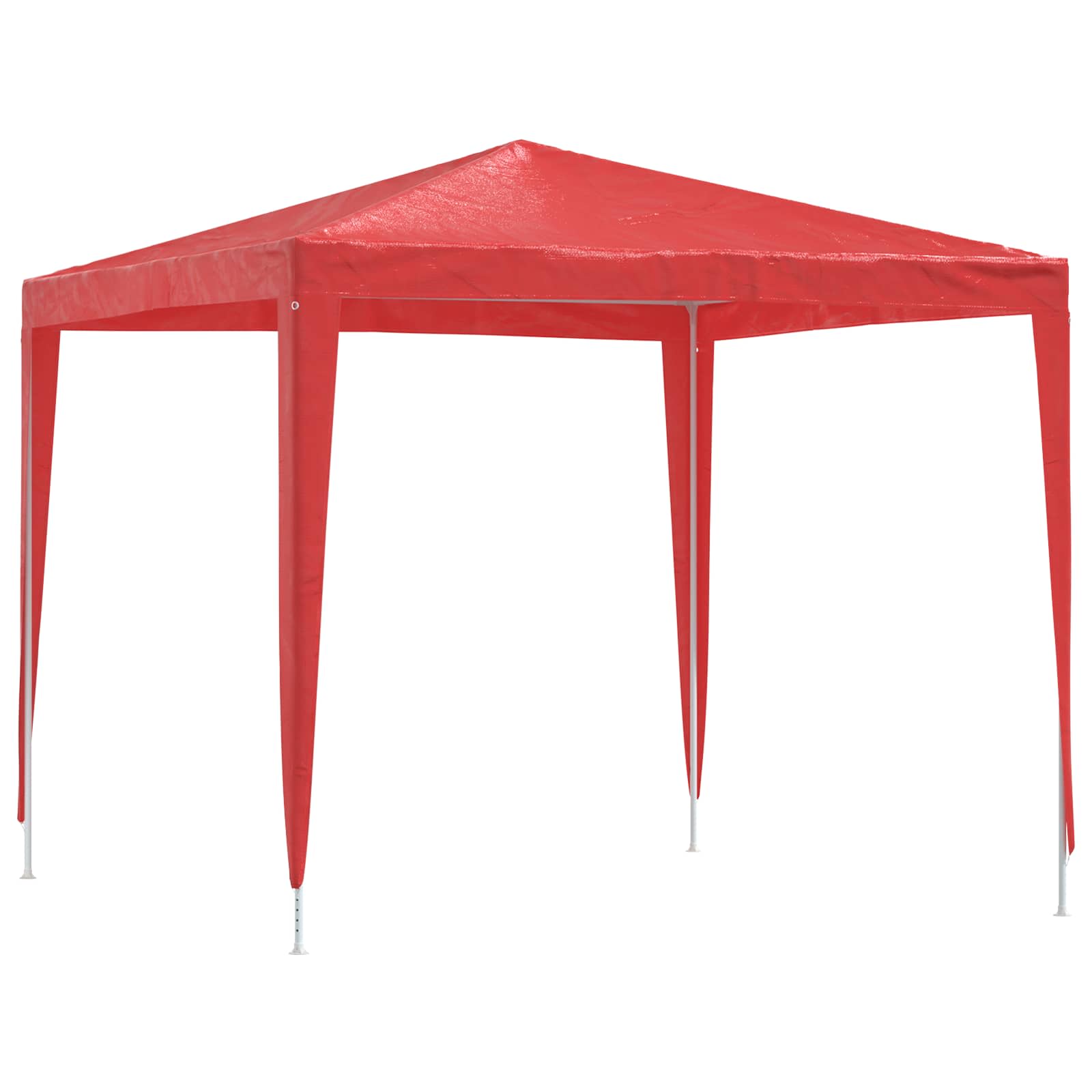 Σκηνή Πάρτυ 250 x 250 x 240 εκ. Κόκκινο - Pakobazaar