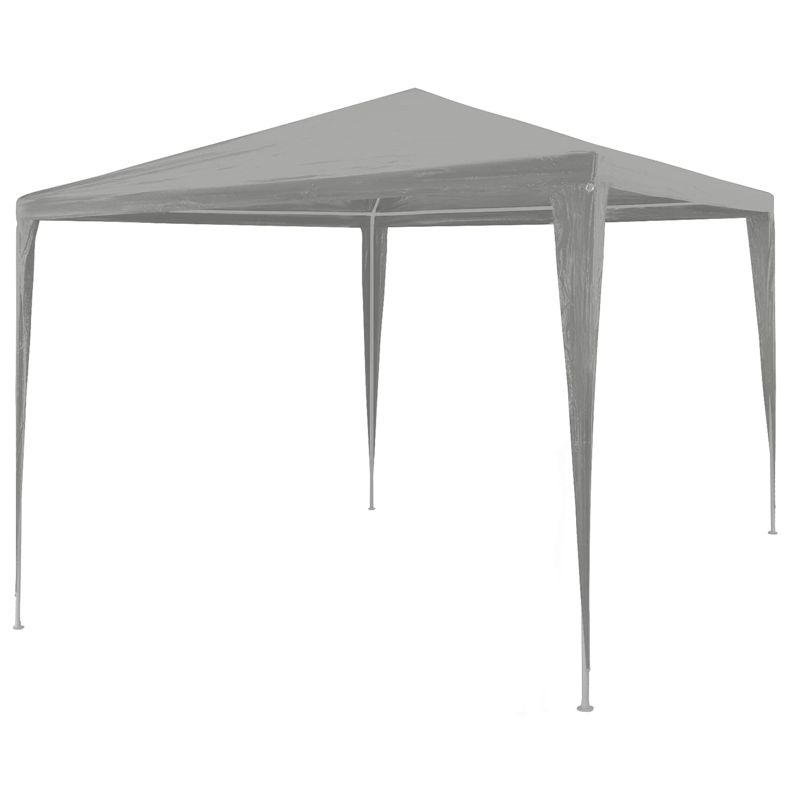 Σκηνή Πάρτυ Ανοιχτό γκρι 300 x 300 x 255 εκ - Pakobazaar