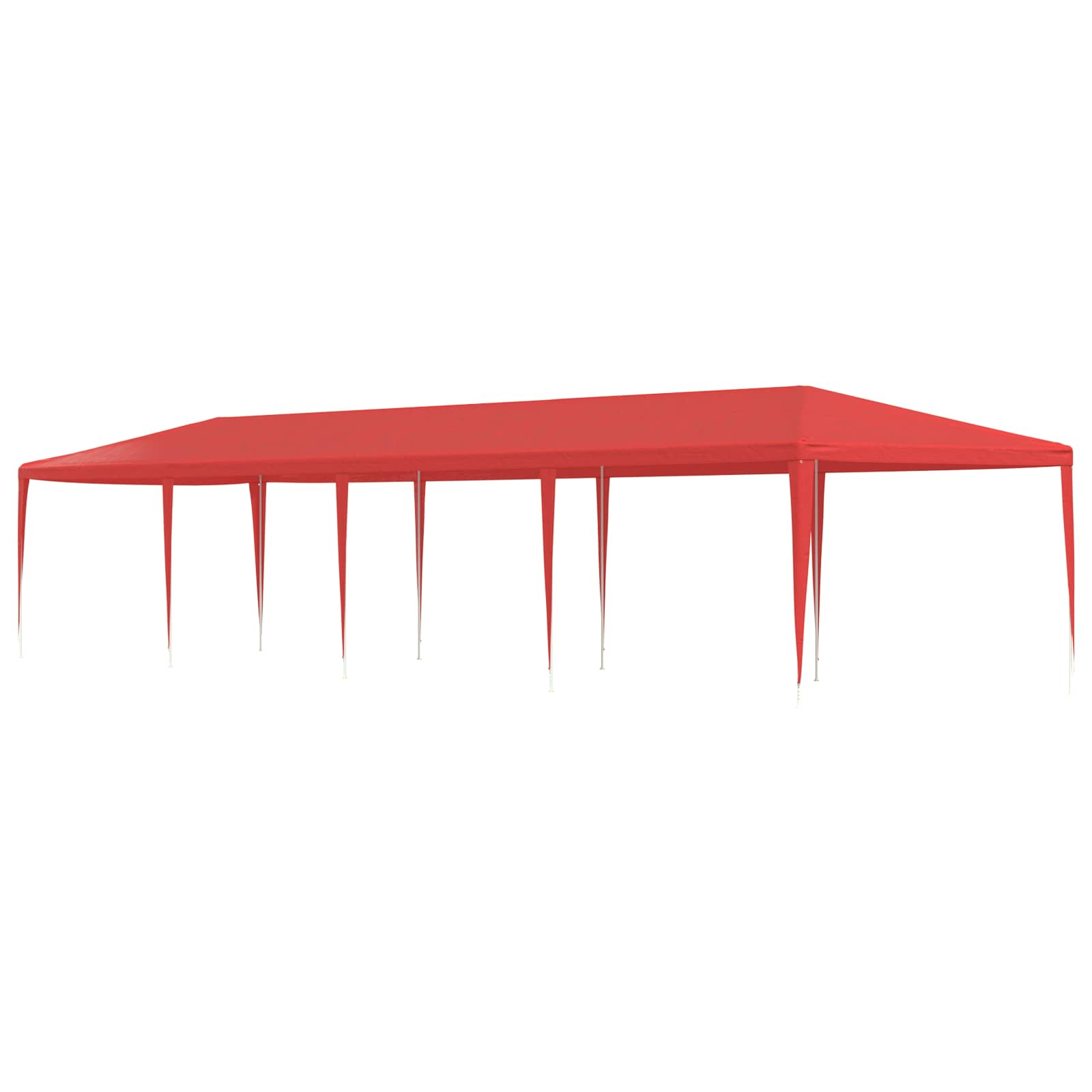 Σκηνή Πάρτυ Κόκκινο 1200 x 300 x 255 εκ - Pakobazaar