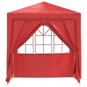 Σκηνή Πάρτυ Κόκκινο 200 x 200 x 240 εκ - Pakobazaar
