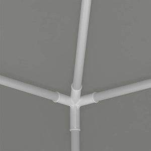 Σκηνή Πάρτυ Ανοιχτό γκρι 200 x 200 x 240 εκ - Pakobazaar