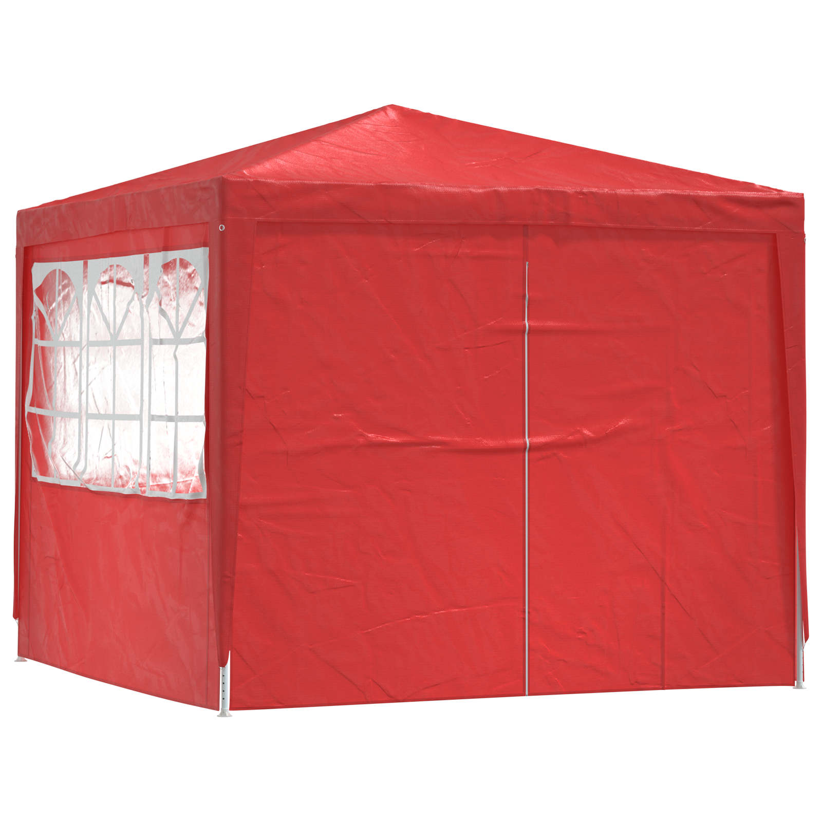 Σκηνή Πάρτυ Κόκκινο 250 x 250 x 240 εκ. - Pakobazaar