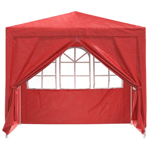 Σκηνή Πάρτυ Κόκκινο 250 x 250 x 240 εκ. - Pakobazaar