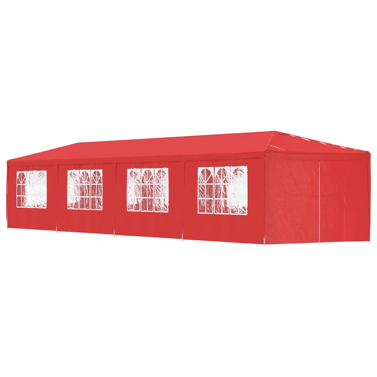 Σκηνή Πάρτυ 1200 x 300 x 255 εκ Κόκκινο - Pakobazaar