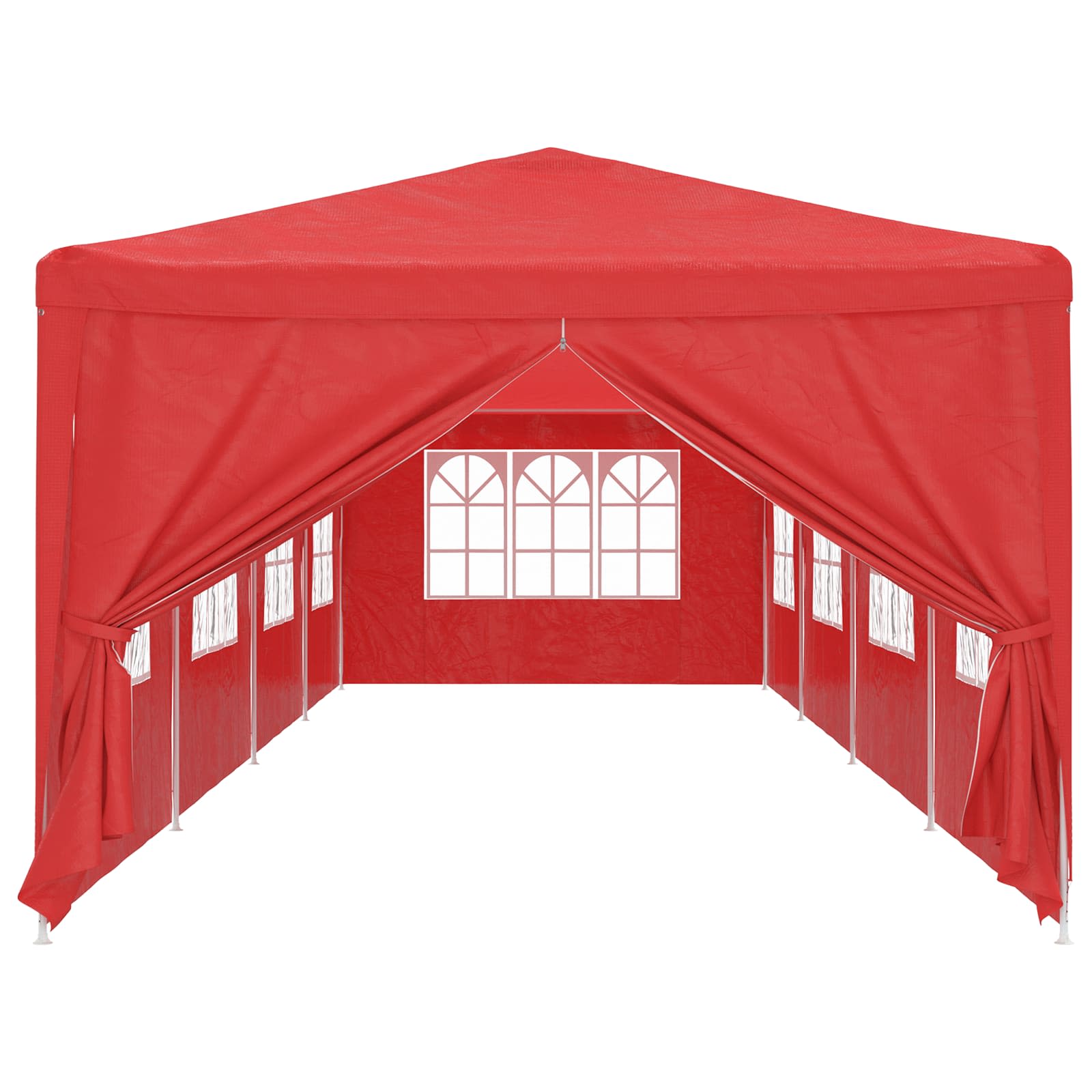 Σκηνή Πάρτυ 1200 x 300 x 255 εκ Κόκκινο - Pakobazaar