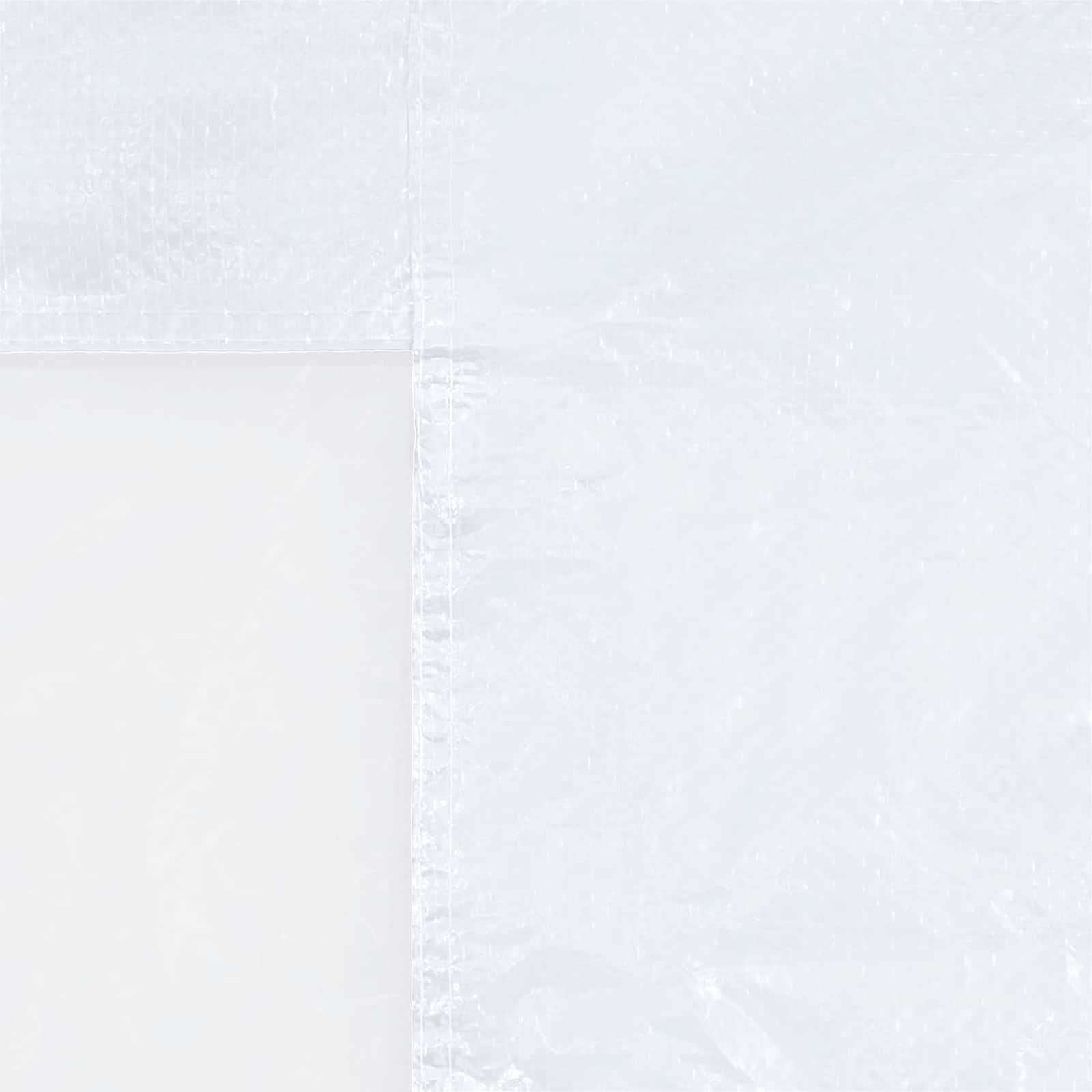 Πλευρική Σκηνής Πάρτι 2 pcs 400 x 195 εκ. Λευκό - Pakobazaar