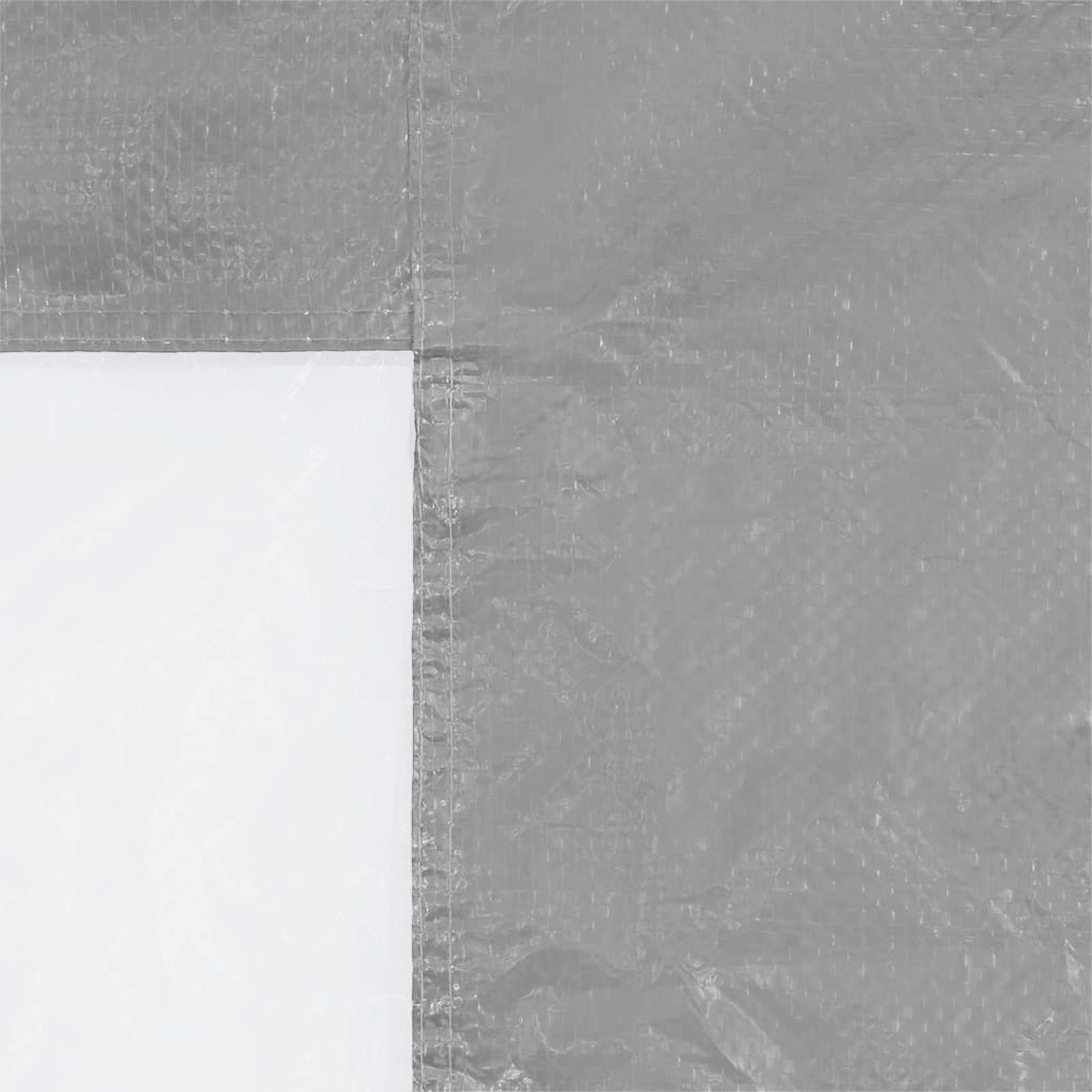 Πλευρική Σκηνής Πάρτι 2 pcs 400 x 195 εκ. Ανοιχτό γκρι - Pakobazaar