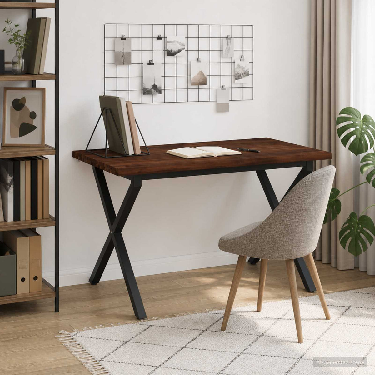 Τραπέζι Φαγητού με Ζωντανό Χείλος 120 x 70 x 75 cm - Pakobazaar
