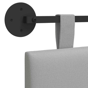Κρεμαστό Κεφαλάρι Ριγέ Σκίουρος Γκρί 110 x 55 x 5 εκ ύφασμα - Pakobazaar