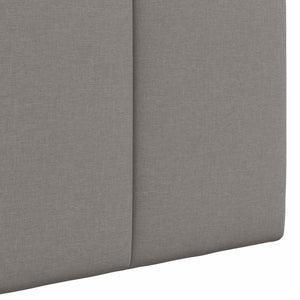 Κρεμαστό Κεφαλάρι Επιτοίχιο Ριγέ Taupe 150 x 55 x 5 εκ ύφασμα - Pakobazaar