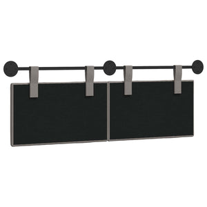 Κρεμαστό Κεφαλάρι Επιτοίχιο Ριγέ Taupe 150 x 55 x 5 εκ ύφασμα - Pakobazaar