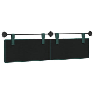 Κρεμαστό Κεφαλάρι Ριγέ Σκούρο Πράσινο 170 x 55 x 5 εκ ύφασμα - Pakobazaar