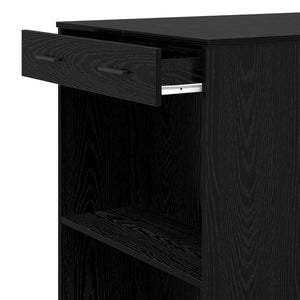 Τραπέζι μπαρ 102 x 70 x 103,5 εκ Επεξεργασμένο Ξύλο Μαύρη Οξυά