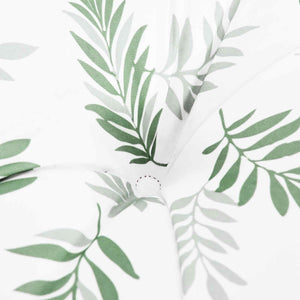 Μαξιλάρι Καρέκλας 6 pcs Λευκός 100 x 50 x 7 cm oxford - Pakobazaar