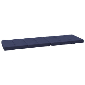 Μαξιλάρι Εξωτερικού Χώρου 2 pcs Σκούρο μπλε 180 x 55 x 7 εκ. - Pakobazaar