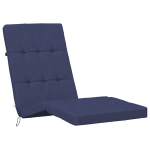 Μαξιλάρι Εξωτερικού Χώρου 2 pcs Σκούρο μπλε 180 x 55 x 7 εκ. - Pakobazaar
