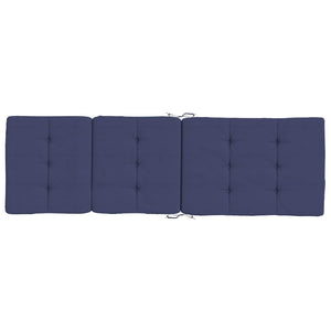 Μαξιλάρι Εξωτερικού Χώρου 2 pcs Σκούρο μπλε 180 x 55 x 7 εκ. - Pakobazaar