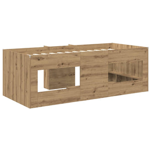 Κρεβάτι Υψηλού Στυλ για Παιδιά 2 pcs Artisan Δρυς 90 x 200 cm - Pakobazaar