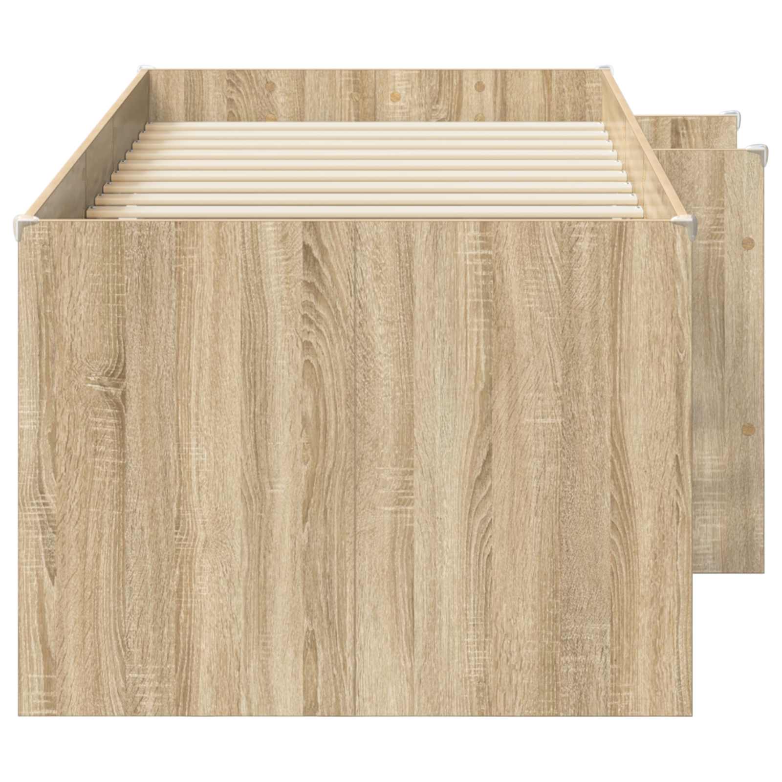 Κρεβάτι Υψηλού Στυλ για Παιδιά 2 pcs Sonoma Δρυς 98.5 x 200 εκ - Pakobazaar